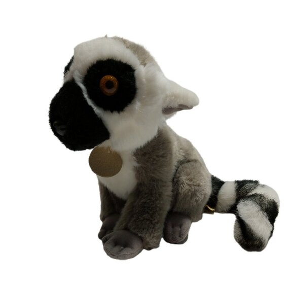 Miyoni by Aurora Ring-Tailed Lemur Plushed Stuffed Animal Toy 10" - Picture 2 of 8